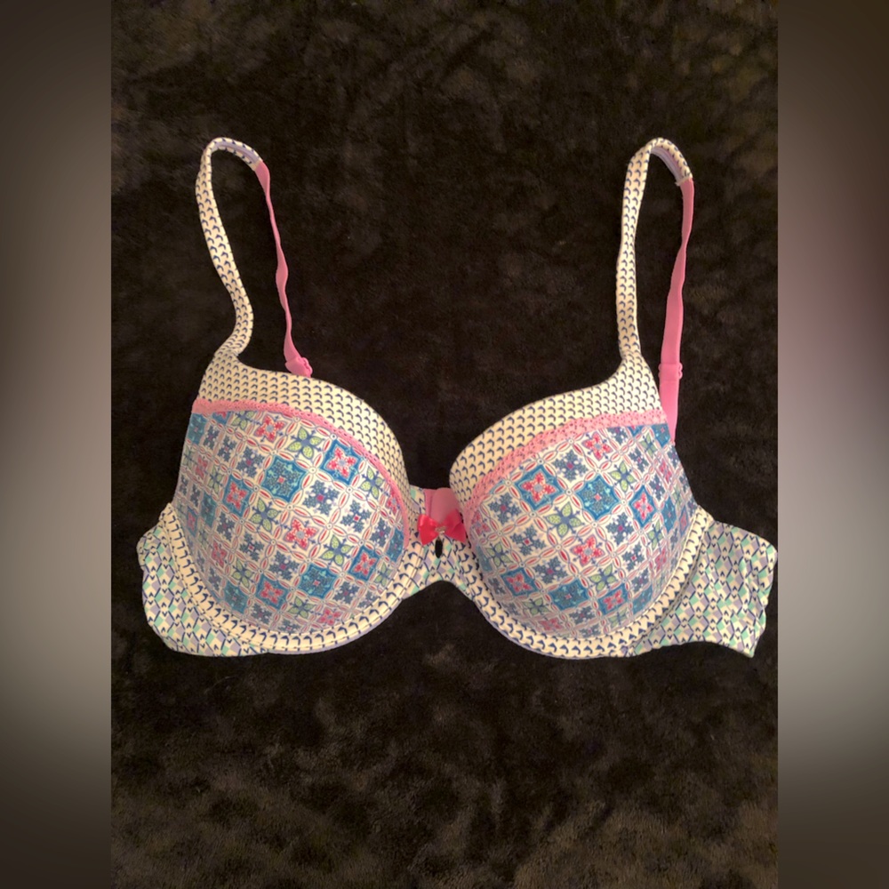 VS multicolored bra 34C